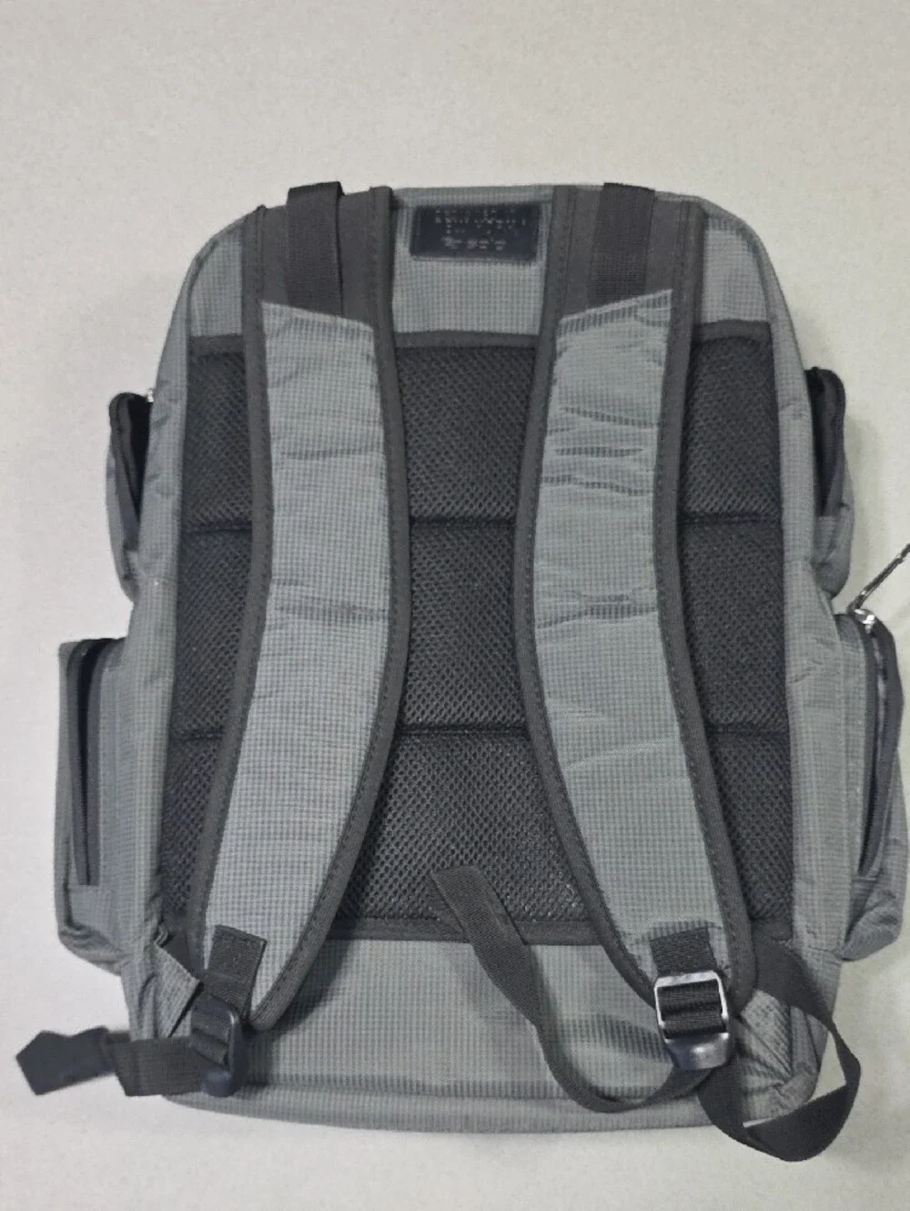 Men's Gray Business Backpack - Laptop Computer